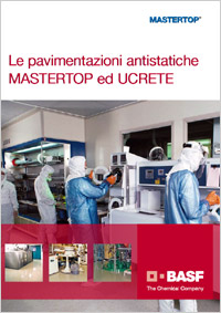 LINEA UCRETE E MASTERTOP ANTISTATICI - PAVIMENTI PER SETTORI CHIMICO - ELETTRONICO - FARMACEUTICO